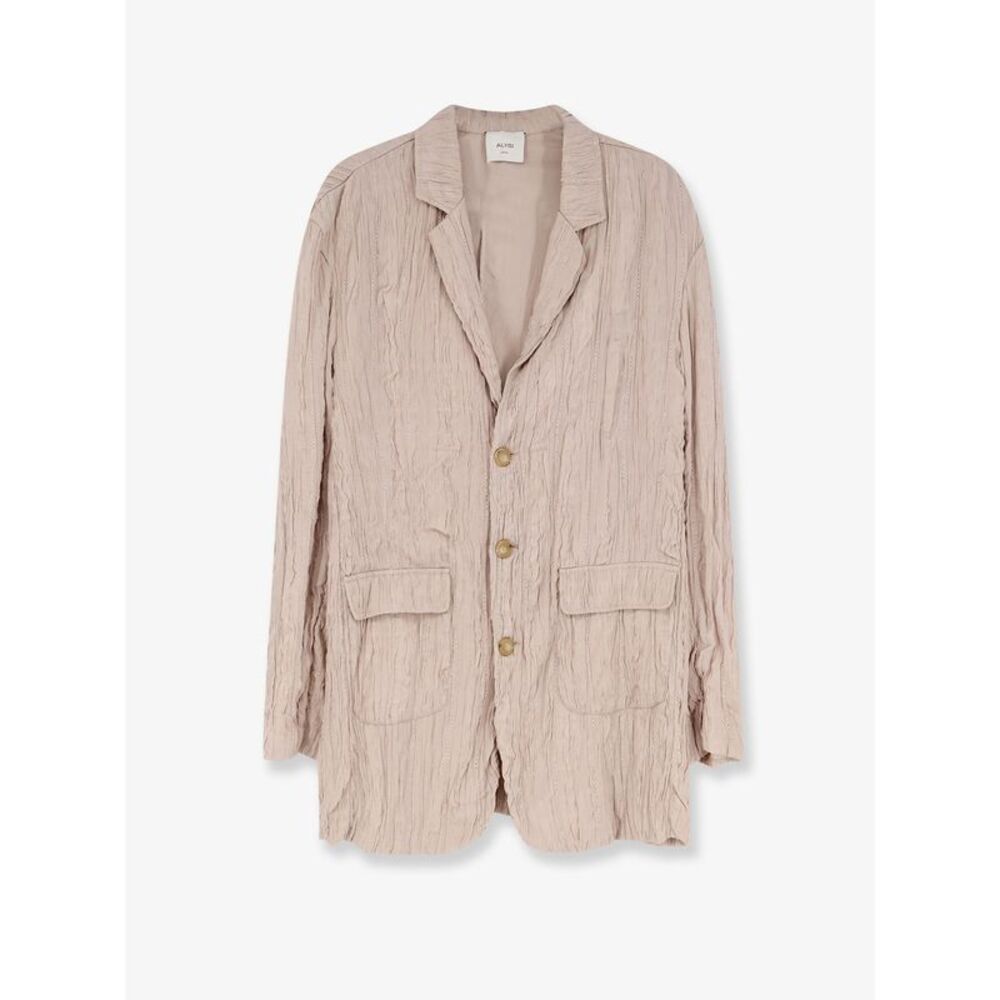 Alysi Women Wrinkled Viscose Blazer